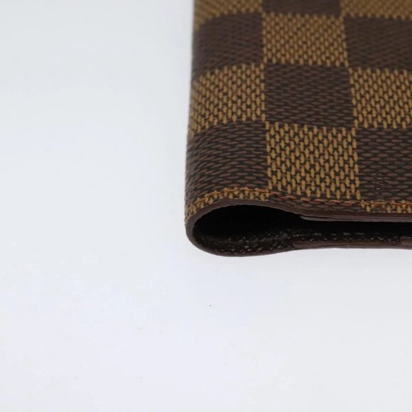 LOUIS VUITTON Damier Ebene Agenda Mini Day Planner Cover R20705 LV Auth 118844 - Picture 3 of 16